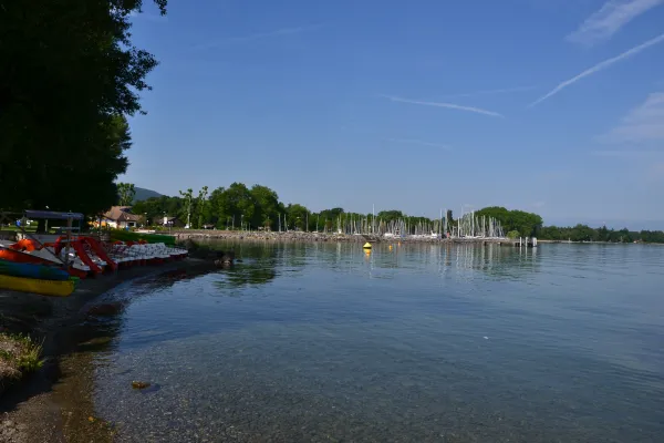 GRP® Littoral du Léman à pieds - Etape 5 : Thonon-les-Bains > Sciez