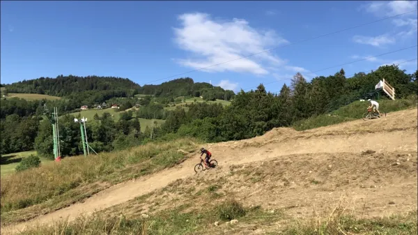 Pistes Bike Park  et TS du Darandet
