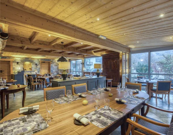 salle de restaurant Chalet Florimont