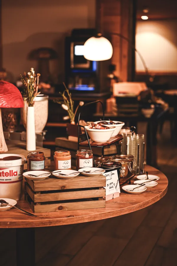 Buffet petit déjeuner