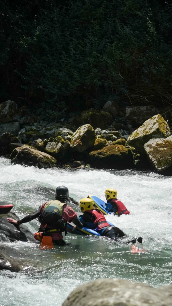 Hydrospeed sur la Dranse_Thonon-les-Bains