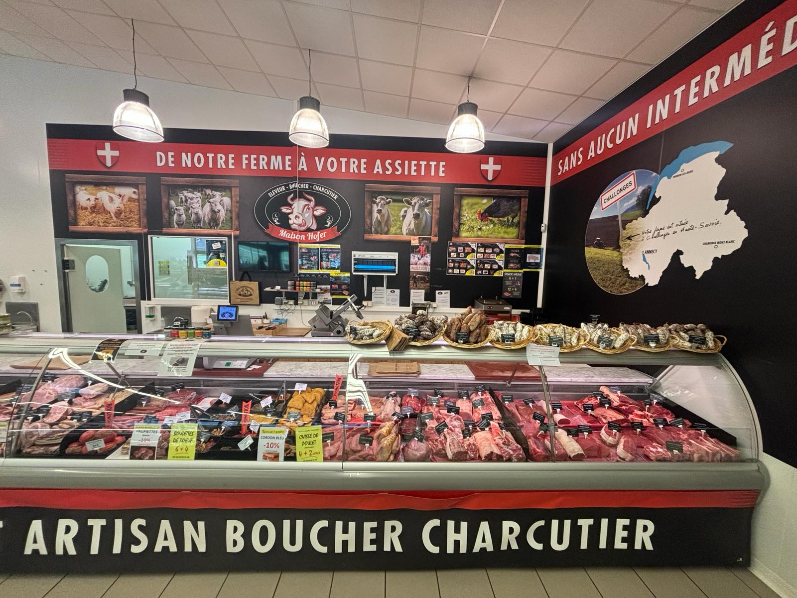 Rayon boucherie traditionnelle - MAISON HOFER MUSIEGES