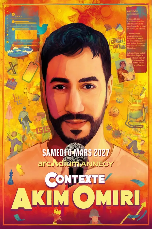 Humour : Akim Omiri, Contexte