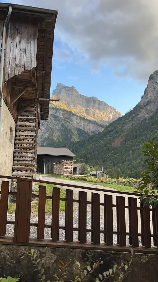 Vue vers le sud