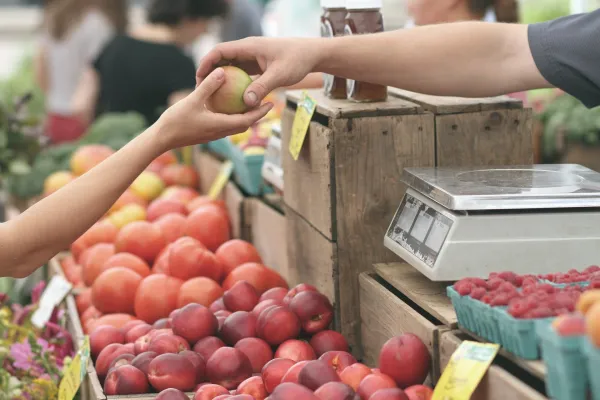 Marché de Lucinges
