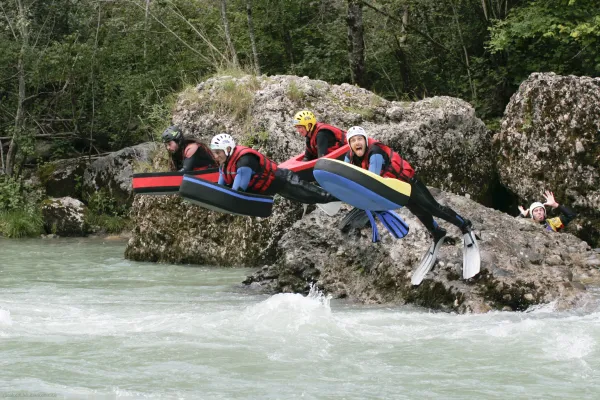 Hydrospeed sur la Dranse