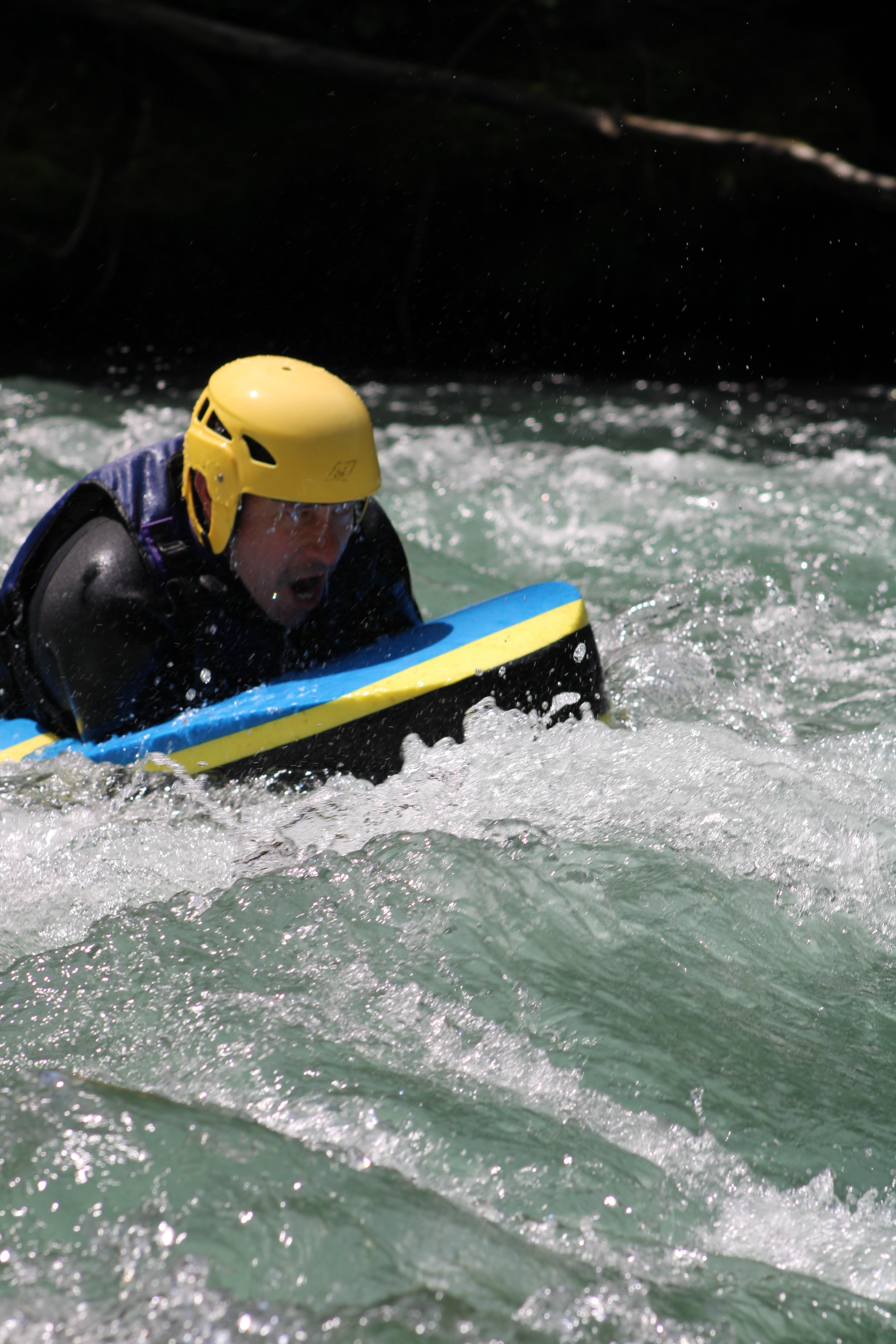 Hydrospeed sur la Dranse à Féternes