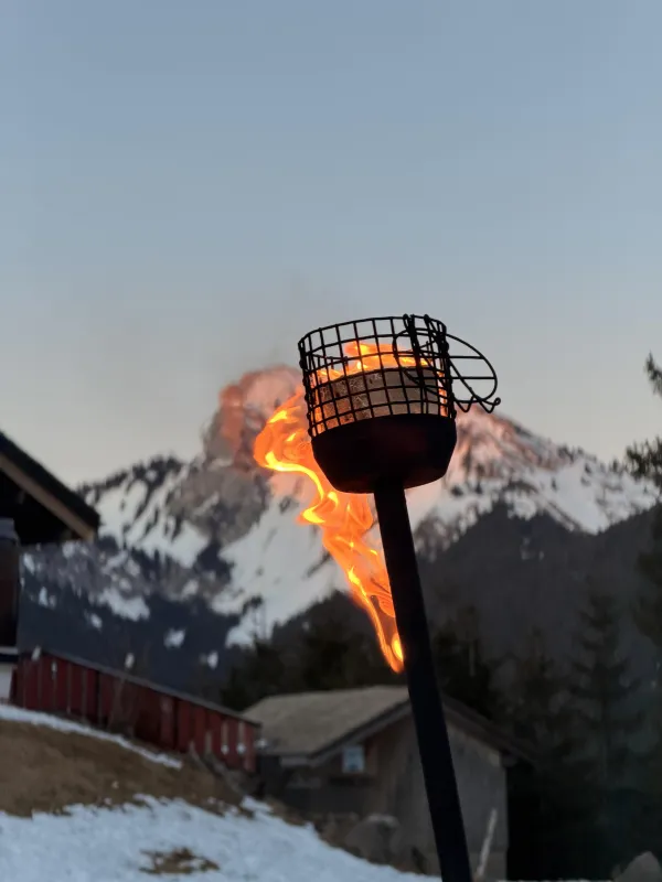 Marche aux flambeaux et feu d'artifice de la St-Sylvestre