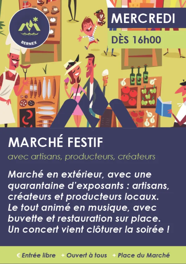 Marché Bernoland - Eté - concert