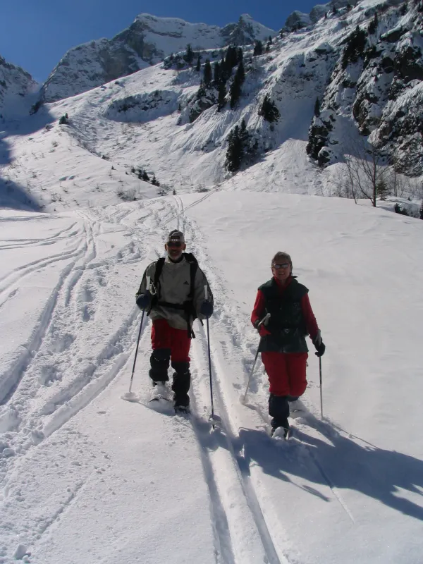 Initiation / encadrement sortie raquettes à neige