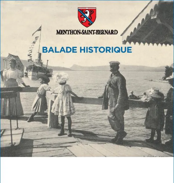 Inauguration d'un circuit de douze panneaux richement dotés d'explications historiques et d'illustrations ou photographies d'époque.