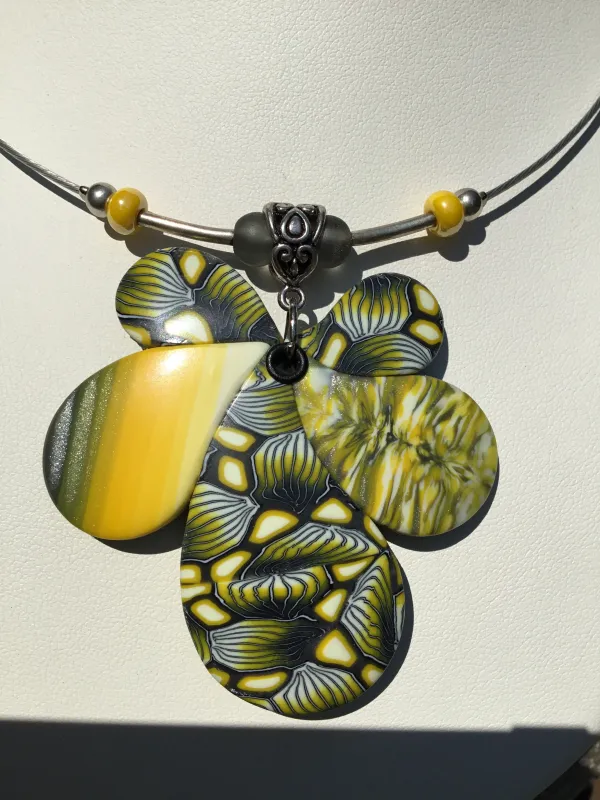 collier en argile polymère