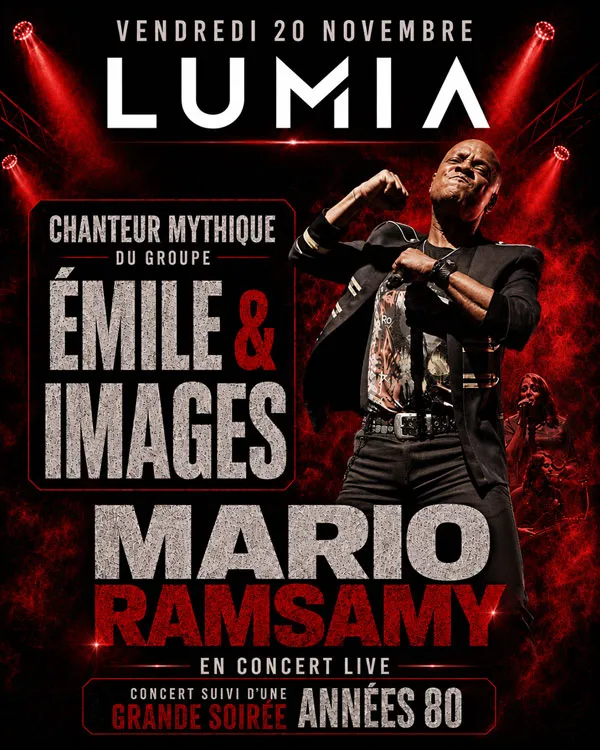 Mario Ramsamy en Concert