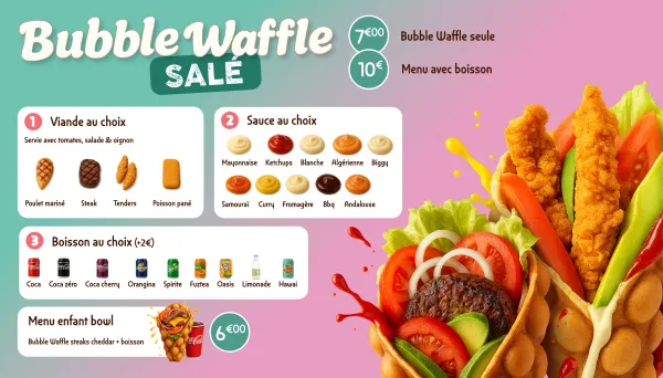 Menu salé