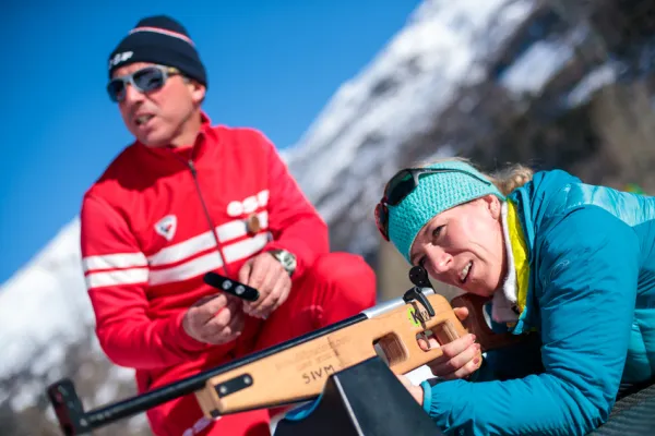 Initiation au Biathlon avec ESF