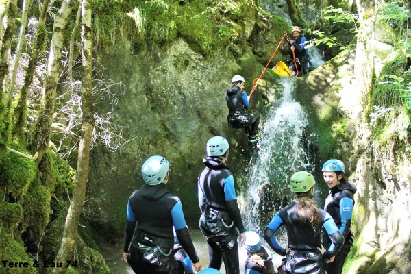 Initiation au canyoning