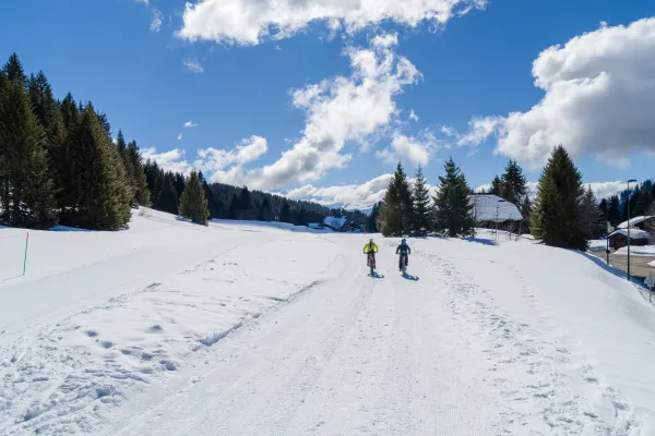 Itinéraire Fatbike : La boucle de découverte du centre de la station