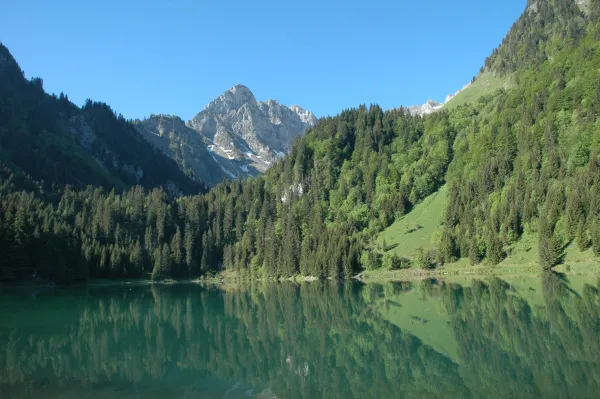 Itinéraire pédestre : Lac des Plagnes et lac de Tavaneuse en aller-retour