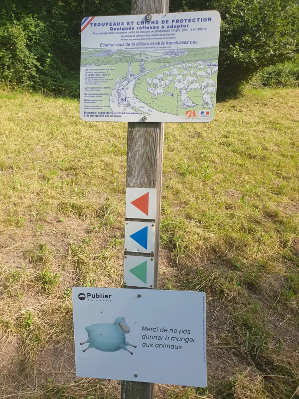 Balisage Les Boucles du Coteau