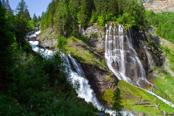 Itinéraire pédestre : Cascade de la Pleureuse et de la Sauffaz