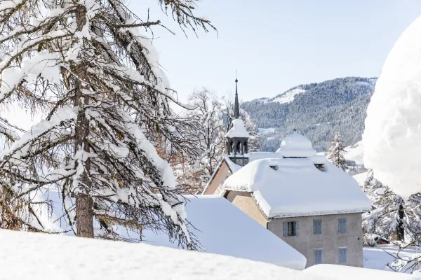 Itinéraire rando hiver le Chemin du Calvaire