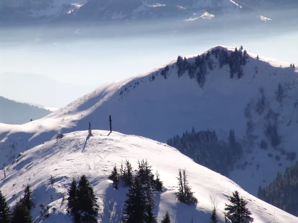Itinéraire raquettes "Le Mont Forchat" depuis Lullin