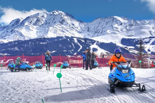 Motoneige électrique au Jaillet_Megève