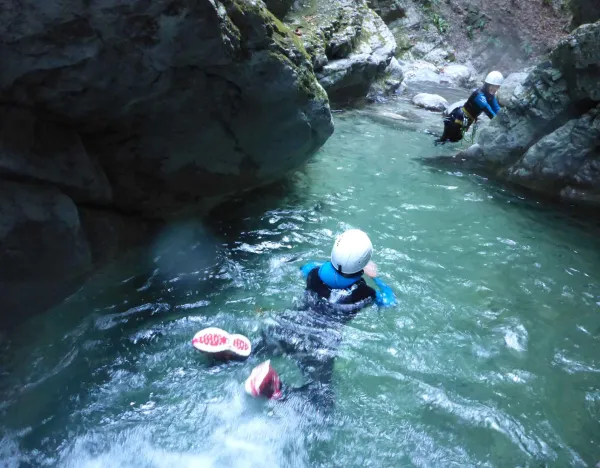 My canyon de Montmin - Initiation