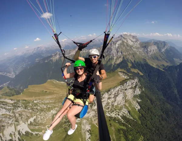 Parapente : vol biplace de durée
