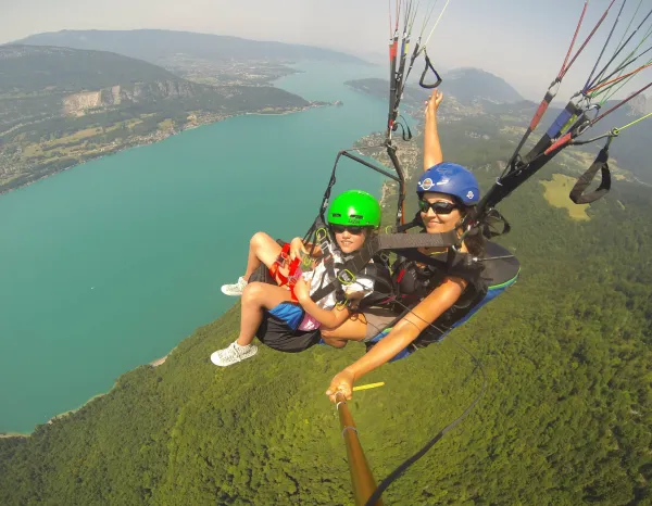 Parapente : vol biplace piou - piou